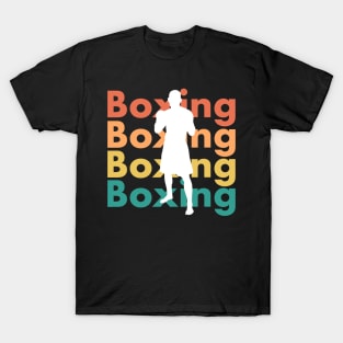 Boxing shirt in retro vintage style - gift for boxing lovers T-Shirt